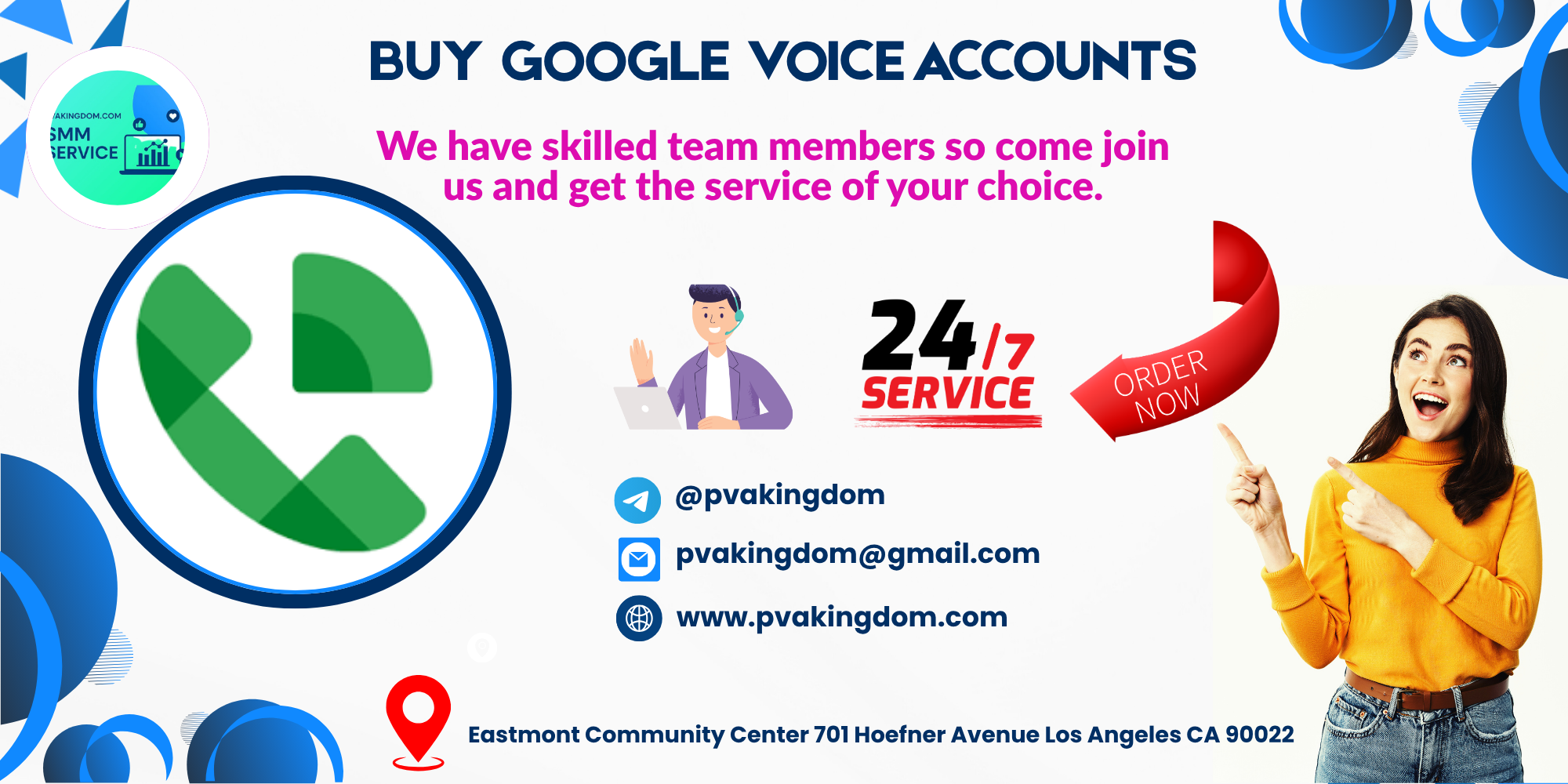 Buy Google Voice accountsc