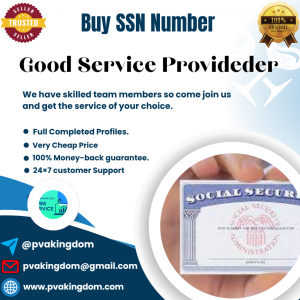 Buy SSN Number