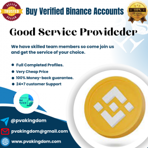 Buy Verified Binance Accounts